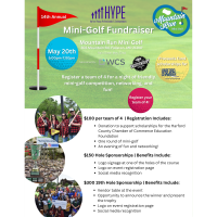 15th Annual Mini-Golf Fundraiser