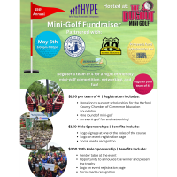 15th Annual Mini-Golf Fundraiser Hosted out The Dugout