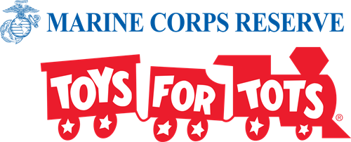 Official Marine Toys For Tots Foundation Train Logo