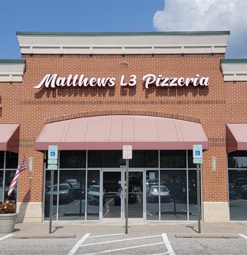 Matthews Piizza Channel Letters Matthews Piizza Channel Letters