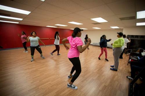 Dance class. 