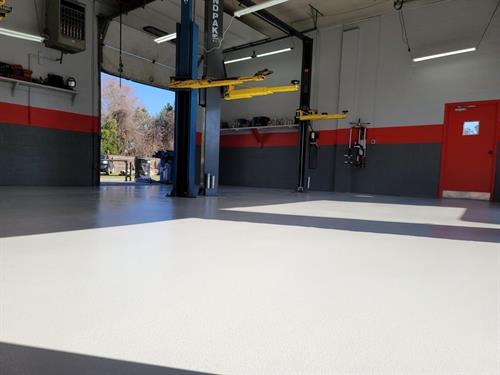 Commercial Auto Body Shop Coating