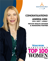 News Release: Kirk Honored as One of Maryland’s Top 100 Women for 2026 by Maryland Daily Record