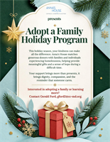 News Release: 10/27/2026 - Anna's House Adopt-a-Family Program