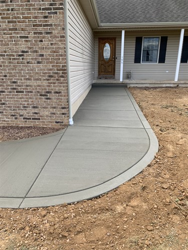 Sidewalk project in Havre de Grace, Md