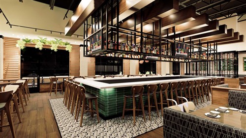 Bar & Lounge Rendering