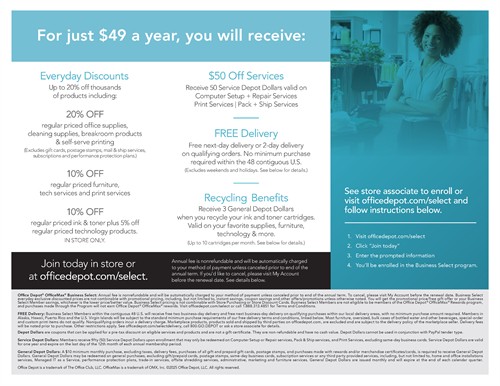 "Reap the Benefits of Membership!"