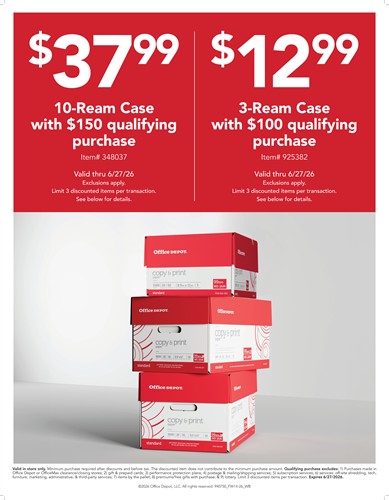 "Best Paper Deals in Town!"