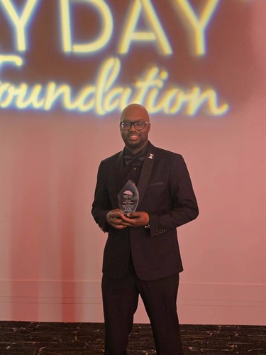 We had the honor of sponsoring our first scholarship 