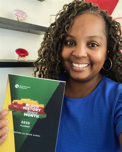 A happy supporter of our mission and purchaser of our Black History Every Month planner