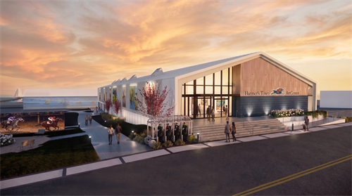Future Harmer's Town Art Center concept 