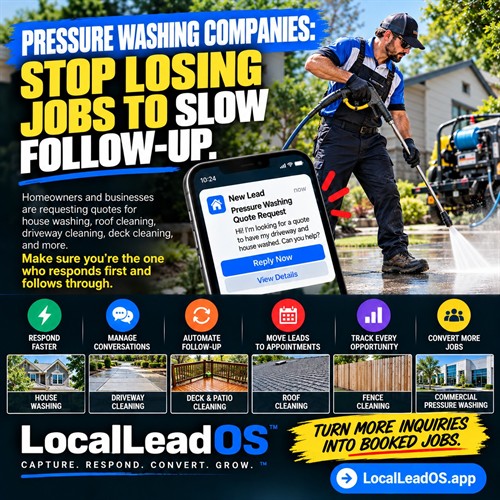 Helping Pressure Washing Companies