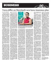 Group Benefit Strategies' Glenn Arrington Provides Expert Perspective on Maryland's FAMLI Program in The Baltimore Sun