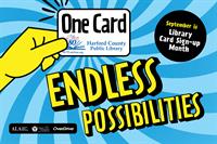 Harford County Public Library Celebrates 2025 National Library Card Sign-up Month
