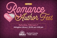 Celebrate the Month of Love at Harford County Public Library’s Third Annual Romance Author Fest