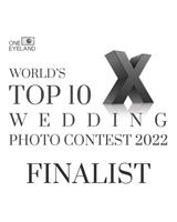 Gronde Photography honored as a finalist in the ''World's Top 10 Wedding Photographers'' Competition: 2/2/2023