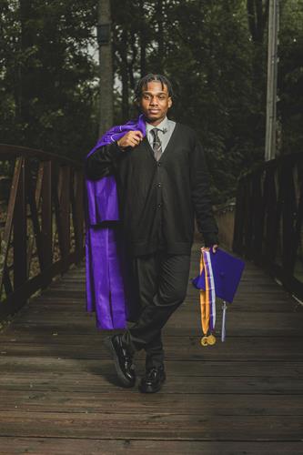 Cap and Gown Graduation Photography