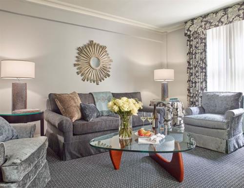 Our one-bedroom suites are spacious and luxurious.