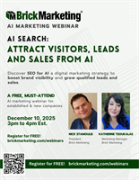 AI Marketing Webinar: Attract Visitors, Leads, & Sales from AI Search (SEO)