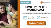 Civility in the Workplace: Strategies for a Respectful Work Culture (Webinar)