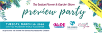 Boston Flower & Garden Show Preview Party