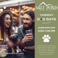 Dog Day Thursdays at Salt Pond Pub