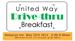 United Way's Drive-thru Breakfast
