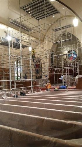 Consolidated Construction Services Local Church Restoration.