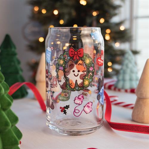 Cat-Themed Glassware