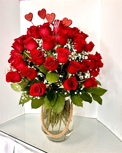 Angle Florist flower creation 