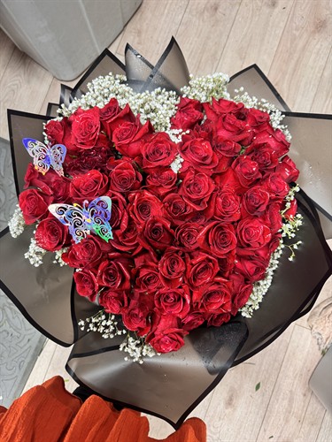 A heart bouquet Angle Florist 