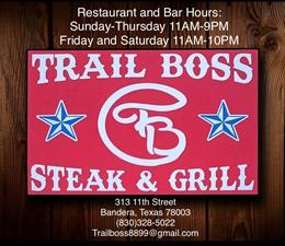 Trail Boss Steak & Grill