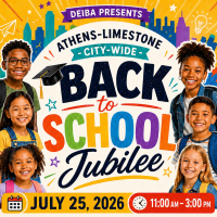 2026 Athens Limestone City Wide Back to School Jubilee