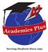 Academics Plus 25 Year Celebration