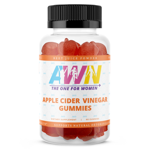 Apple Cider Vinegar Gummies:  AW Nutrition's Apple Cider Vinegar Gummies are a great-tasting and fun way to add Apple Cider Vinegar to your dietary supplement regime. Apple Cider Vinegar has been shown to have numerous health-related benefits. Those that consume Apple Cider Vinegar can realize weight loss, reduced LDL Cholesterol, improved insulin sensitivity, and improved GI health. Have fun and enjoy the health benefits of Aw Nutrition's Apple Cider Vinegar Gummies!
