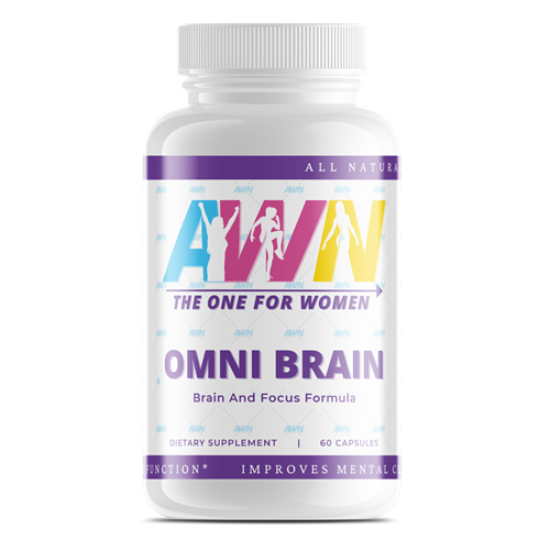 Omni Brain:  When focus and concentration are needed at a high level, AW Nutrition’s Omni Brain is a scientifically formulated blend of natural ingredients that have been shown to help increase memory, cognitive ability, focus, and concentration, and in addition, help improve overall brain health. 