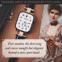 New Designer Apple Watch Bands for women from Infinity Loops
