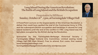 Presentation by Bill Bleyer: Long Island During the American Revolution