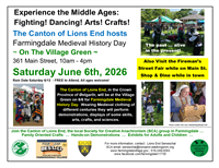 Farmingdale Medieval History Day On The Village Green / FFD Spring Street Fair