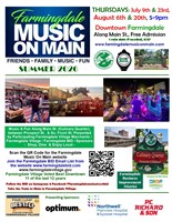 Farmingdale Music on Main ~ Summer 2026