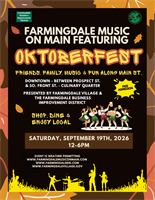 Farmingdale Music on Main Featuring Oktoberfest