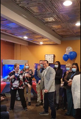 Michael Ostreicher and the Team speak to Daleview families about great things to come