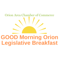 SOLD OUT: Inaugural Good Morning Orion Legislative Breakfast