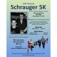 Schrauger Memorial 5K benefiting Love INC of North Oakland County
