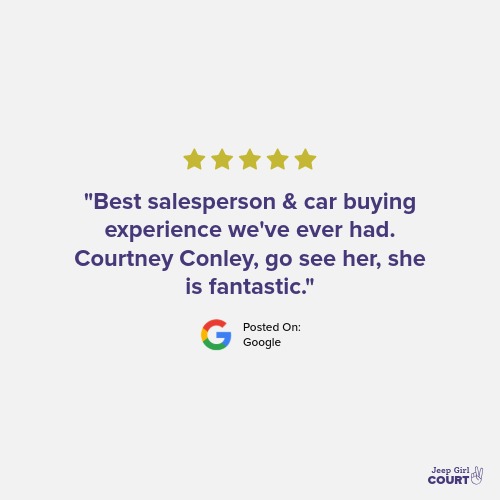 Gallery Image Eva_Jeep_Wrangler_5-Star_Buyer_Review_Courtney_Conley_Sales_Serra_CDJR_Lake_Orion_Michigan.jpeg