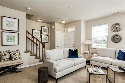Open Living Room Townhome