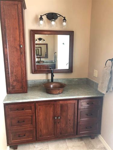 Bathroom Vanity with Tower Cabinet