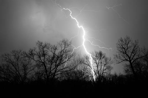Lightning in Moon Township