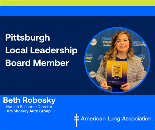 Let's welcome new Local Leadership Board member Beth Robosky to the board.