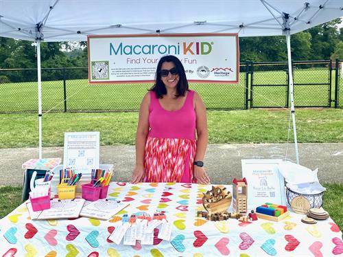 Macaroni KID Zone at a local Touch a Truck Event 20221